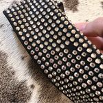 Meshki  NWT Black Rhinestone Justina Off The‎ Shoulder Diamante Mini Dress Sz M Photo 7