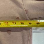 Jane and Delancey  Pink velvet heart Sweatshirt lightweight M casual pastel Photo 9