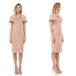 Kay Unger  Nicolette Gown in Pink Size 4 LIKE NEW Photo 2