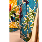 Laura Ashley  Women's Long Sleeve Floral Sequin Button Jacket Teal‎ Size L Photo 6