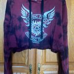 Hot Topic Supernatural Join The Hunt Tie-dye Cropped Hoodie XL Photo 0