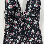 ABS Allen Schwartz Allen B by Allen Schwartz Strawberry Swim Tankini Top Size 8 Photo 2