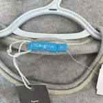 J. McLaughlin  Holly Sweater XS NWT $248 Cashmere Short Sleeve Knit Modest Gray Photo 2