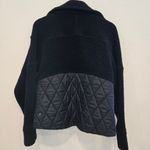 Lululemon  Show me the Sherpa Black Moto quilted panels jacket size 4 Photo 7