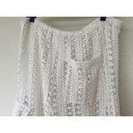 l*space NWT L* X Anthropologie Sundown Cargo Pant Wide Leg Ibiza Crotchet Cover Up Photo 8