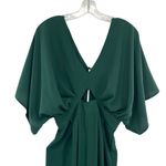 ASOS Kimono Sleeve Culotte Jumpsuit Green Photo 2