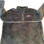 Vineyard Vines Womens XL Pullover Fleece Quarter Zip Gray Cozy Soft Photo 3