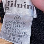 Gilnini Black Mock Neck Sleeveless Sweater Photo 2
