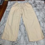 Valerie Stevens  Silk Linen Blend Lightweight Pants  Pale Yellow Petite Small Photo 5