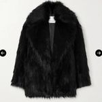 Frankie Shop Fallon fur coat Black Size M Photo 0