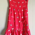 ES College Classics Ladies University of WI Badgers Red Smocked Tube Dress S Photo 0