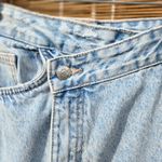 ZARA TRF Crossover Long Denim Skirt Blue XS Photo 5