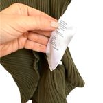 Anthropologie By  Robin Ribbed Tank Top Olive Green Ribbed S Photo 5