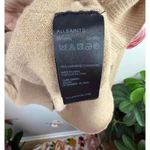 ALLSAINTS  100% Cashmere Tan Relaxed Fit Sweater - Size - Medium Photo 5