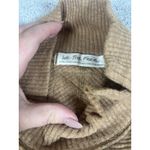 Free People  We The Free Cognac Long SLeeve Tunic oversized sweater Xs Mock Neck Photo 3
