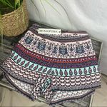 MINKPINK Secret Keeper Boho Print Shorts XS NEW Photo 1