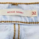 Levi's  Wedgie Skinny Light Wash Size 32 Jeans Photo 2