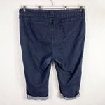 NYDJ Not Your Daughters Jeans Plus Size 24W Capri Crop Dark Blue High Rise 1486 Photo 1