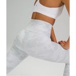 Lululemon Wunder Under High Rise Tight 25" Luxtreme Size 6 Incognito Camo White Photo 2