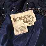 Formal Evening embellished beaded formal dress women’s size 12 silk / rayon Photo 7