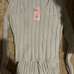 Wild Fable Sweater & high waisted flare sweater pants. Photo 2