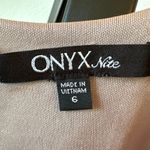 Onyx Nite Black Lace Overlay Sequin Embellished Cocktail Dress Size 6  Wedding Photo 7