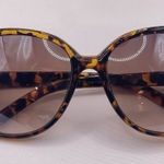 Chetta Print 2 Round Sunglasses Tortoise Shell Brown Photo 0