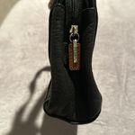 Fossil Coronado Black Pebble Leather Bag Gold Hardware Brown Leather Straps Photo 4