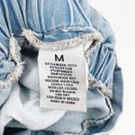 American Bazi  High Waisted‎ Paperbag Denim Shorts M Photo 6