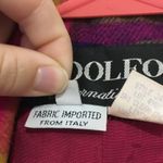 ADOLFO International • Pink Checkered Blazer with Shoulder Pads Size M Size M Photo 12