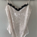 Guess Nude Pink Corduroy Bodysuit Photo 0