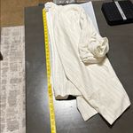 Rachel Zoe Blazer Women Large White Blue Magnolia Cottage Cowgirl Pocket Light Photo 5