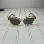 Zenni Cat Eye Sunglasses – Nude Pink Frame Black Lenses Tan Photo 2