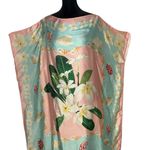 Verandah Scarf Panel Drape‎ Top Dress Size S Resortwear Relaxed Fit BOHO Chic Pink Photo 0