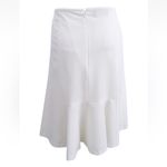 Nine West NWT Lily White Women's Flounce Hem Skirt Size 14* Photo 4