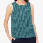 J.Crew  Tweed button-back shell Size 12 Photo 0