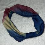 Wide Tie Dye Reversible Headband Multicolored Photo 5