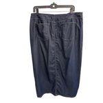 Venezia‎ Jeans Dark Wash Denim Maxi Skirt Women’s 18 Stretch Y2K Blue Photo 2