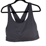 Ideology  Plus Size 3X Deep Charcoal Gray Medium Impact Sports Bra Photo 8