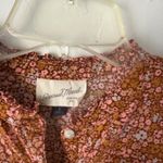 Universal Threads Universal Thread Dress Small Floral Long Sleeve Midi Boho Ruffle Peasant Fall Photo 3