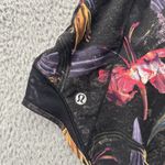 Lululemon Hotty Hot Low Rise Shorts 4" Veiled Floral Black Athletic Running W 4 Photo 2