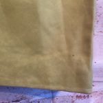 lime green leather pencil skirt 4 silk lining Max Mara pockets straight Photo 2