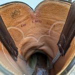 Justin Boots VTG 1960s  Brown Cowgirl Stovepipe Stitched Edge L4023 Size 6 1/2B Photo 6