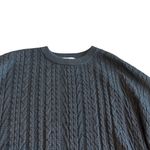 Como vintage  Black Classic Stretchy Pullover Sweater Crew Neck Size Medium Women Photo 1