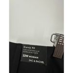 Zac & Rachel Pants Women 22W NWT Black Woman Hidden Fly Dress Plus Size Photo 6