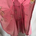 LC Lauren Conrad xl Pink Floral midi Maxi three tier flare Skirt Photo 8