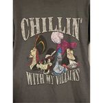Disneyland Resort Chillin With My Villains Gray Short Sleeve Shirt Small Photo 2