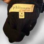 Philosophy ‎ Boat Neck Sweater with Large Buttons Photo 4