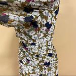 ASTR  Floral Ruched Waist Minidress Olive Floral S Photo 13