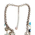 Gold Tone Starfish Charm Necklace Faux Pearl Glass Beads Nautical Beach Vacation Photo 4